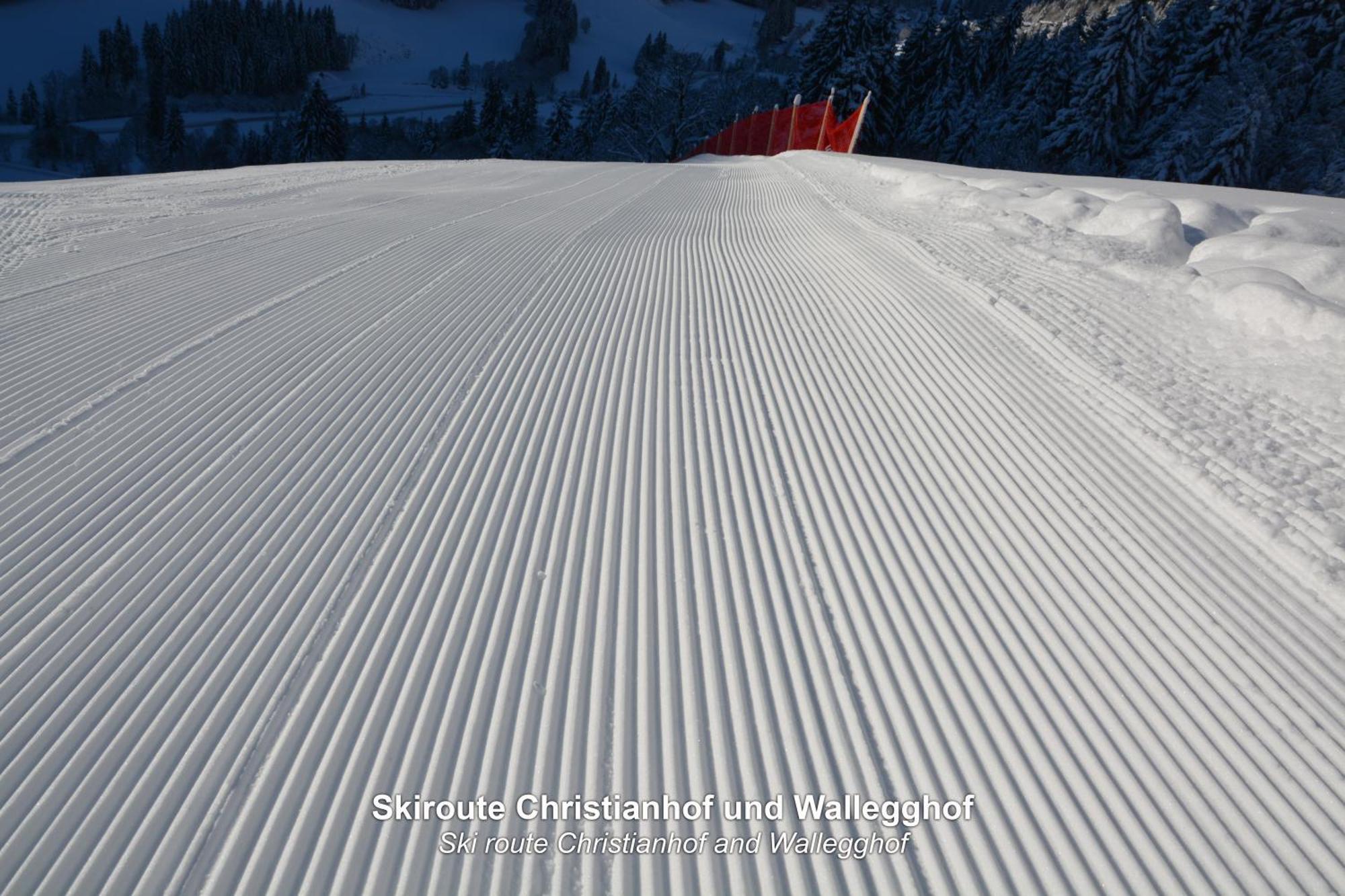Ski In-Ski Out - Gaestehaeuser Saalbach-Hinterglemm - Wallegghof Christianhof Buitenkant foto